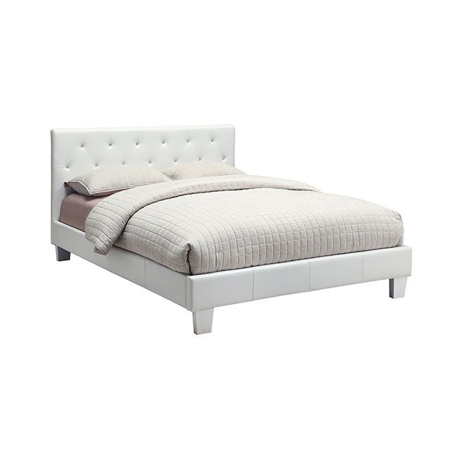 Cama Matrimonial Velen Blanca