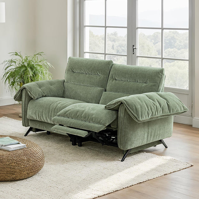 Sofá biplaza reclinable eléctrico Morley