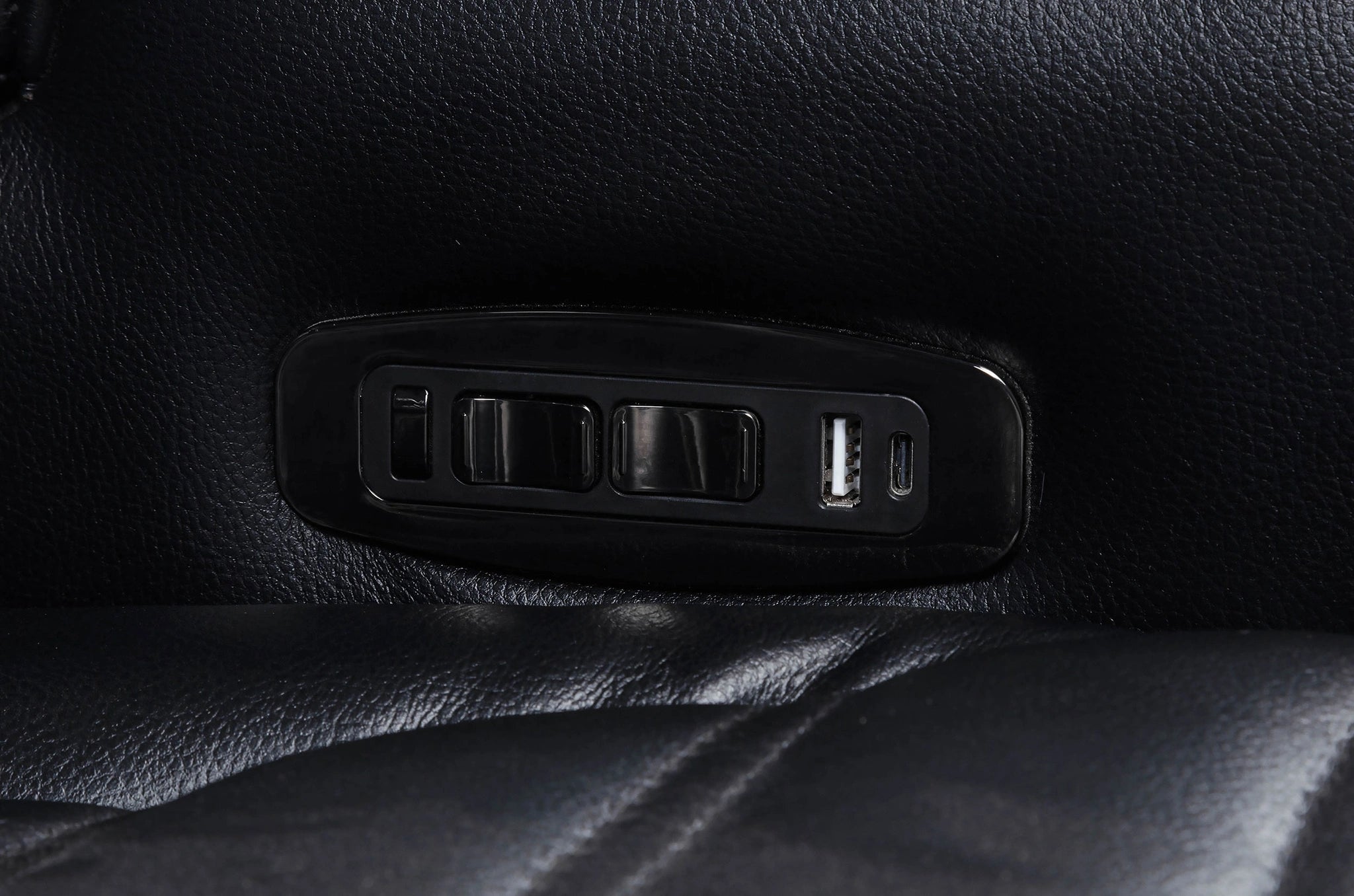 Sofá reclinable de dos plazas Zuma Dual Power