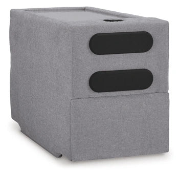 Sofá seccional Modmax con sistema de audio