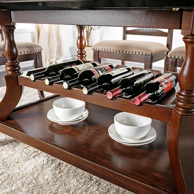 Mesa de comedor Jordyn Brown Cherry