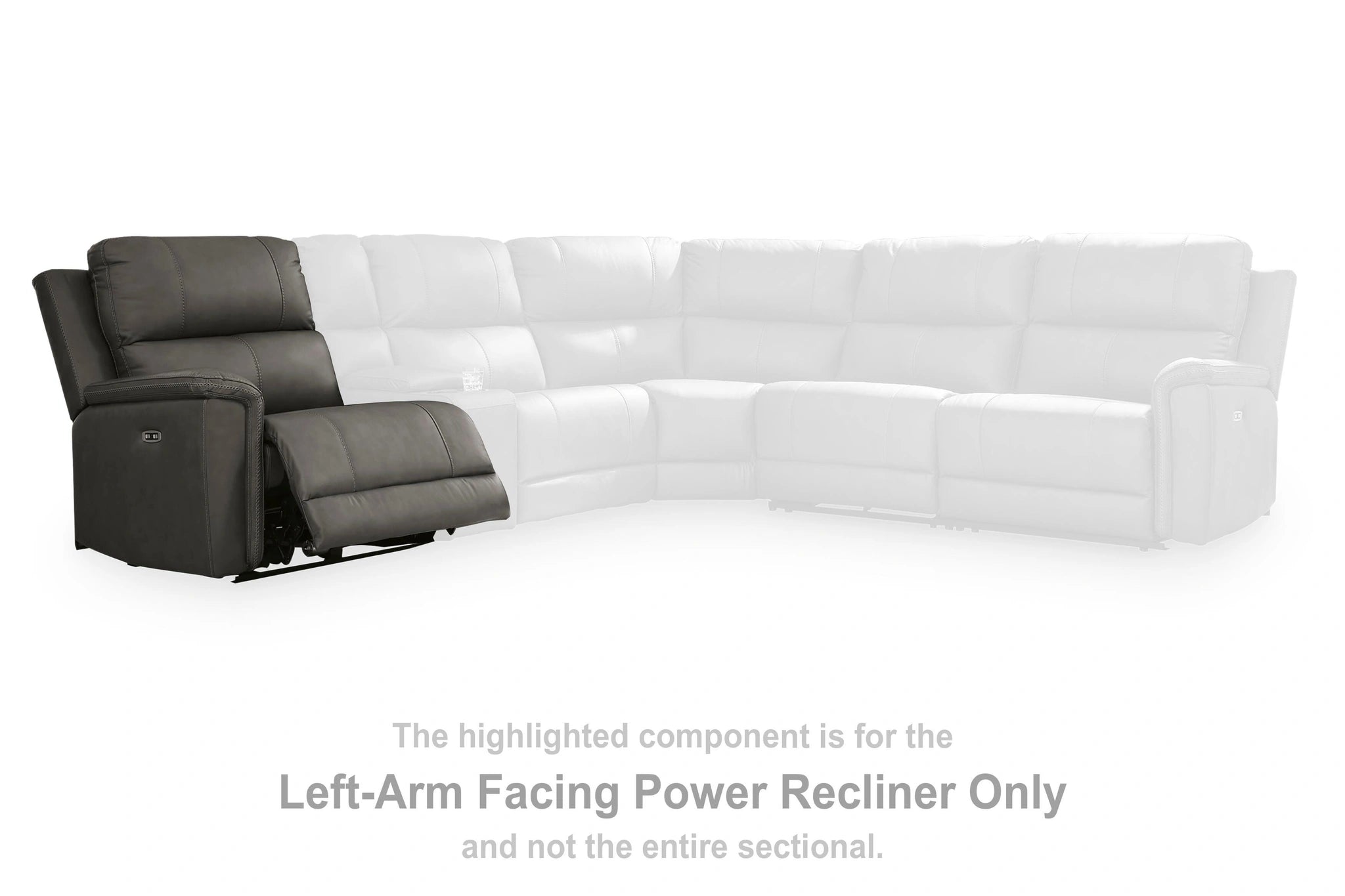 Seccional Reclinable Eléctrico Bleckley