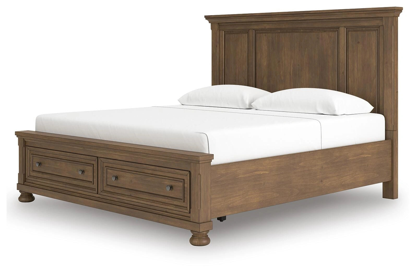 Cama con almacenamiento Feddinger Panel