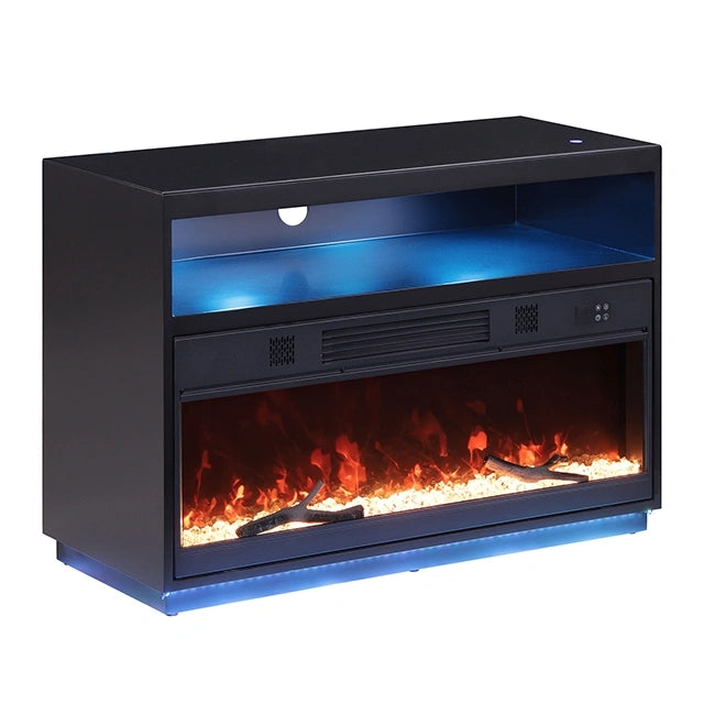 Mueble de TV Terni con chimenea