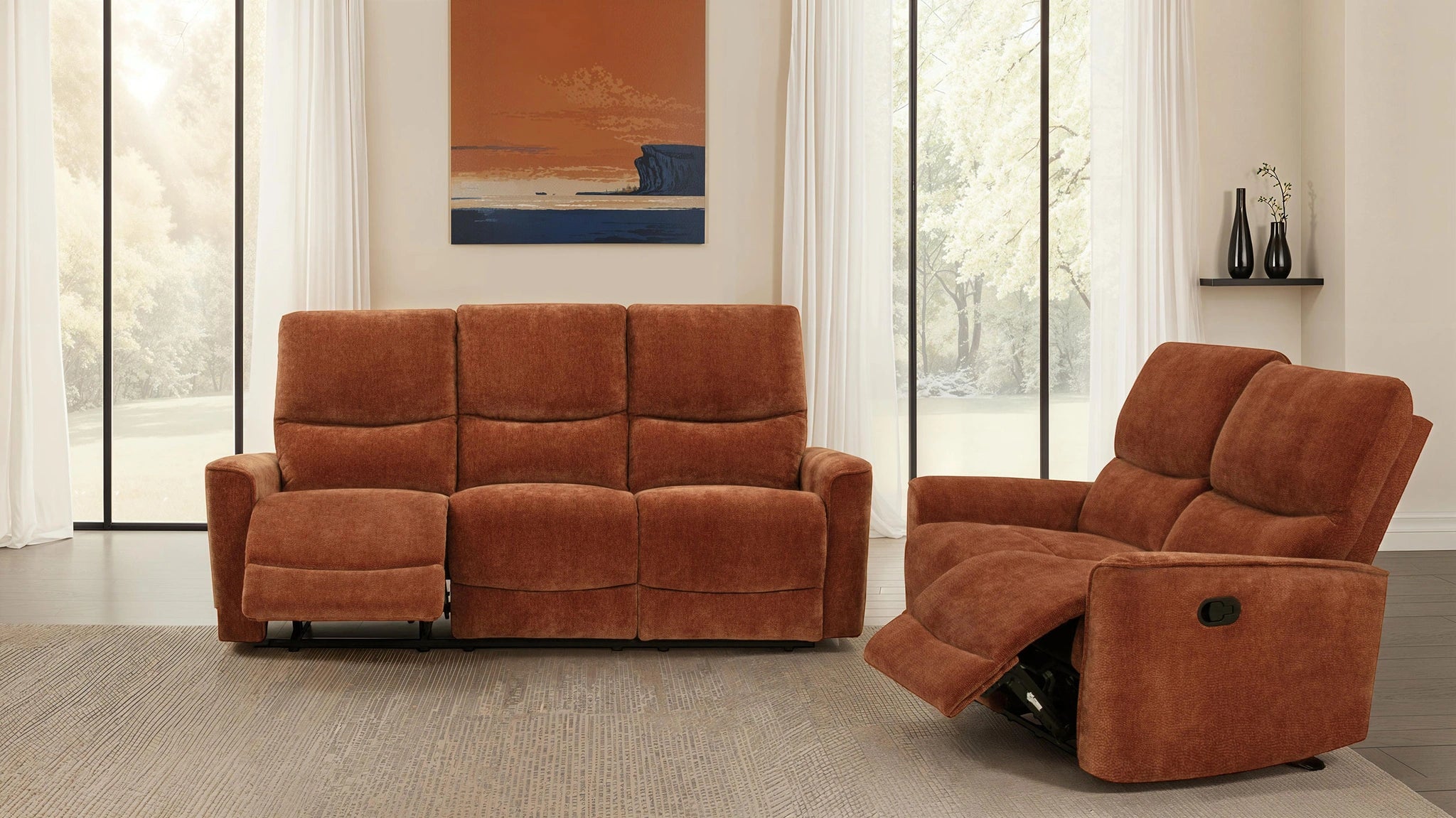 Juego de sofá reclinable Navarro