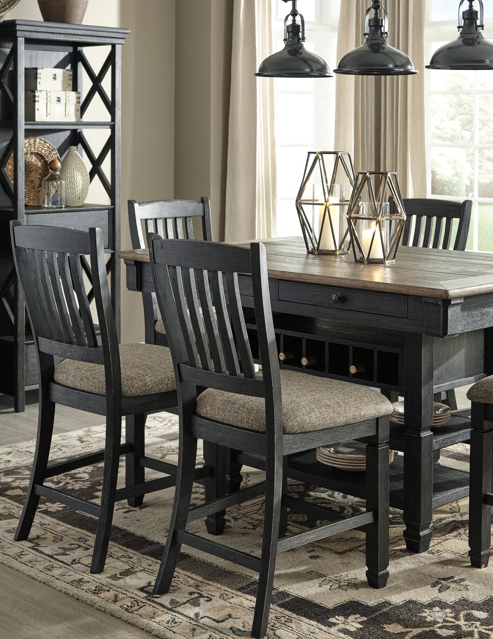 Juego de comedor a la altura de mostrador Tyler Creek