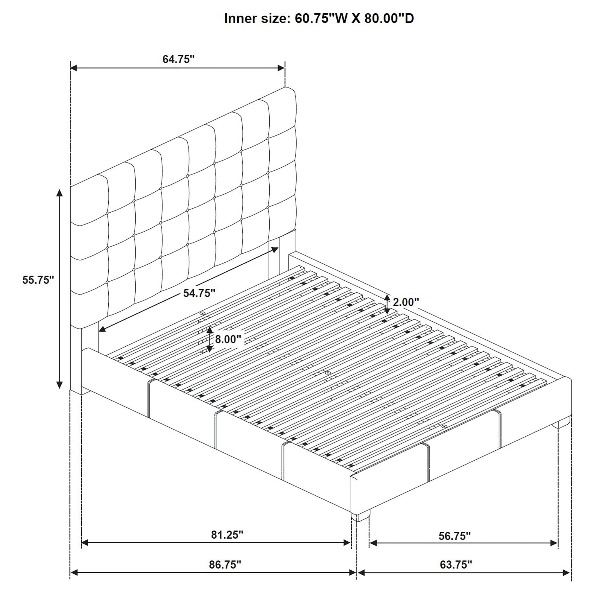 Cama Plataforma Medley con Cabecero