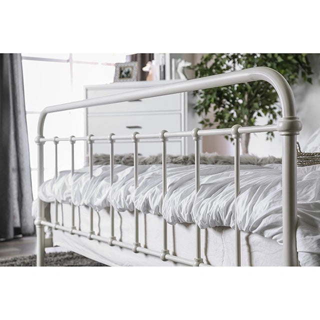 IRIA Cama Blanca Vintage Cal.King, E.King y Full