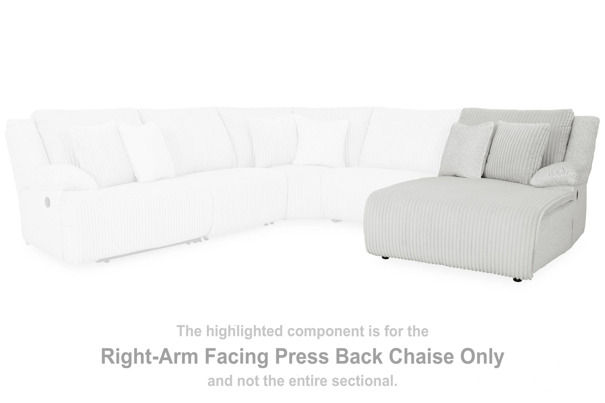 Sofá Seccional Reclinable de Primera Calidad con Chaise