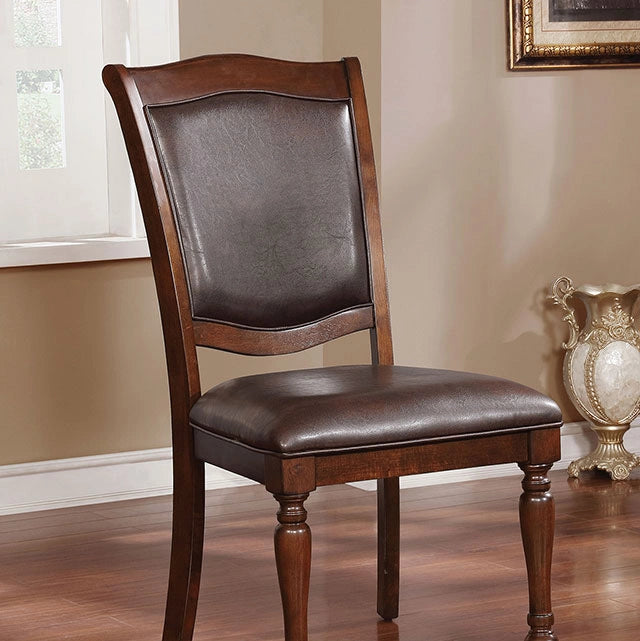 Silla Auxiliar Sylvana Brown Cherry/Espresso (2/CAJA)