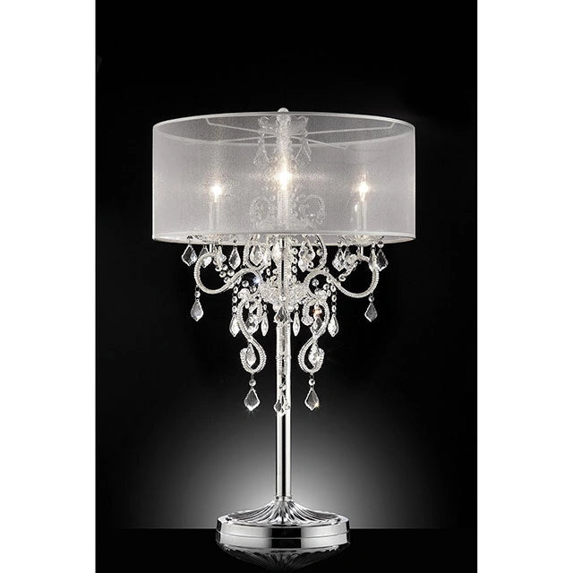 Lámpara de mesa Rigel Silver de 89 cm de alto