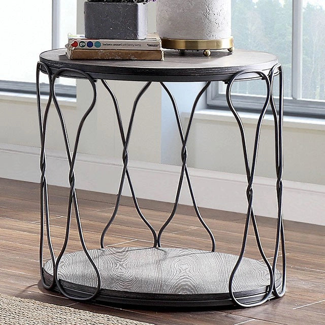 Mesa auxiliar Hawdon Gray