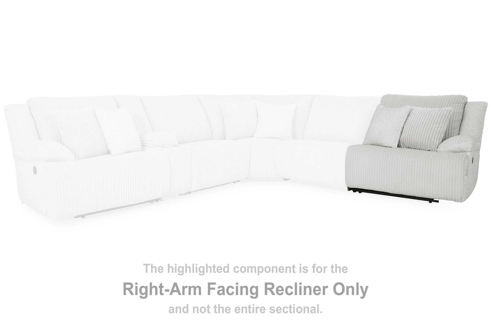 Sofá Seccional Reclinable de Primera Calidad con Chaise