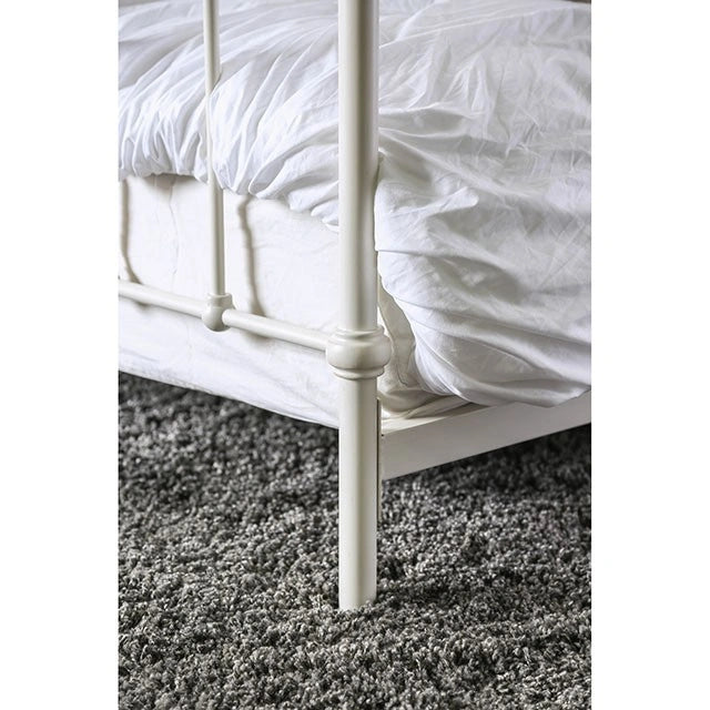IRIA Cama Blanca Vintage Cal.King, E.King y Full