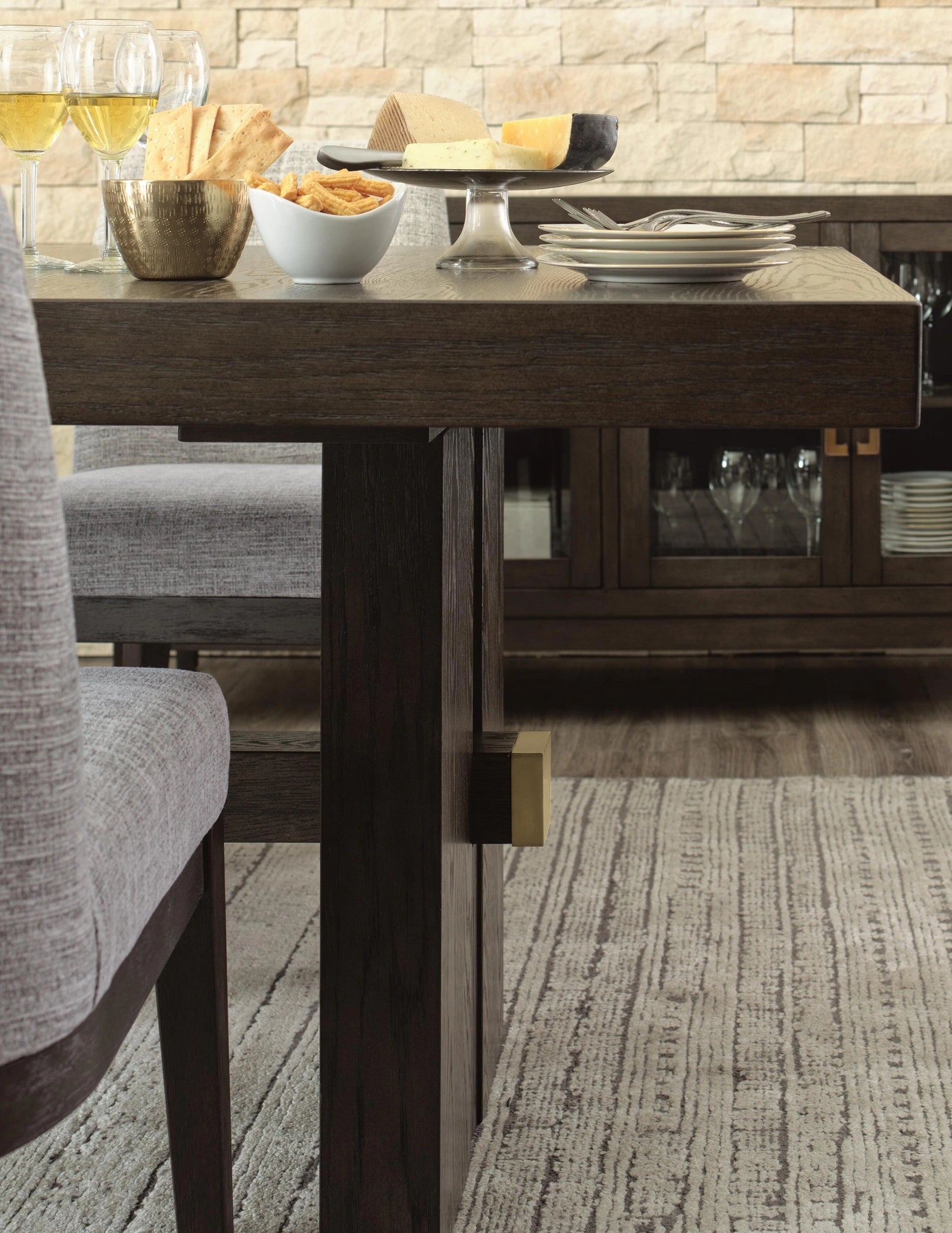 Mesa de comedor extensible Burkhaus