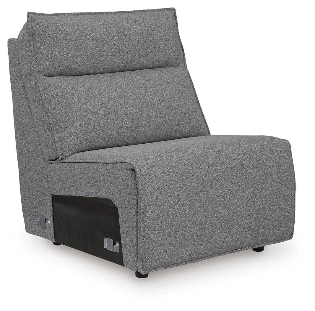 Seccional reclinable eléctrico Modmax con chaise longue