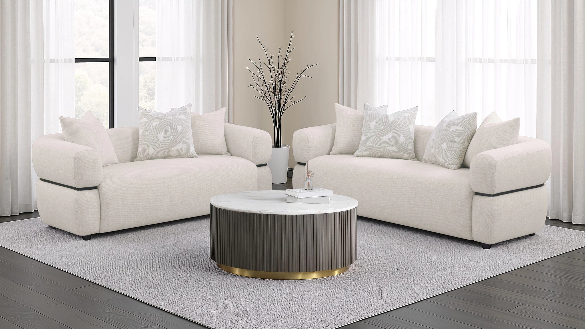 Jeanette Sofa Set