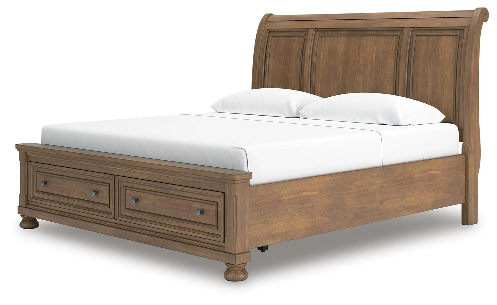 Cama con almacenamiento Feddinger Panel