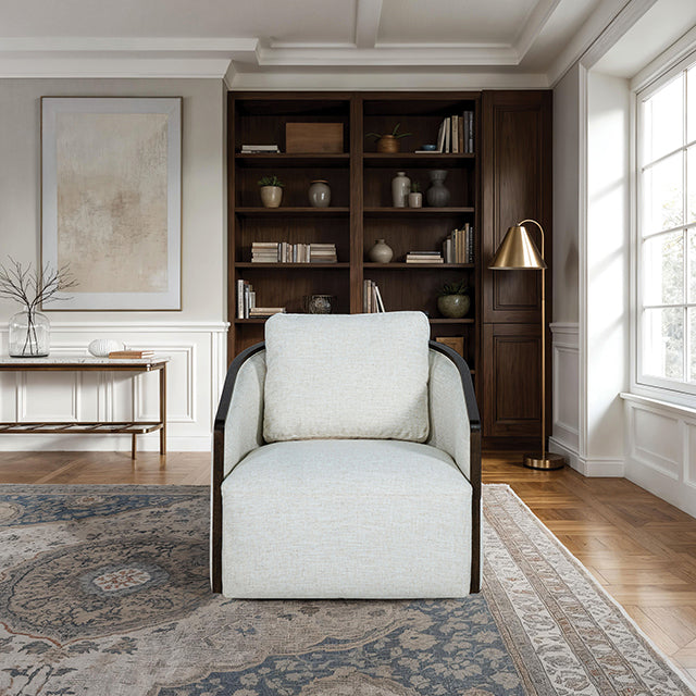 Sillón giratorio Zebina