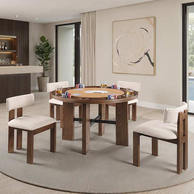 Juego de mesa de comedor de 5 piezas Gaetani