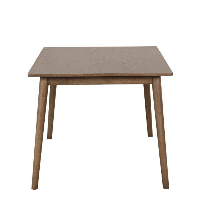 Mesa de comedor Beale de nogal y negro