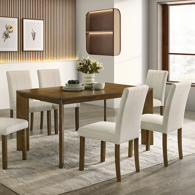 Juego de Mesa de Comedor Paolino de 7 Piezas