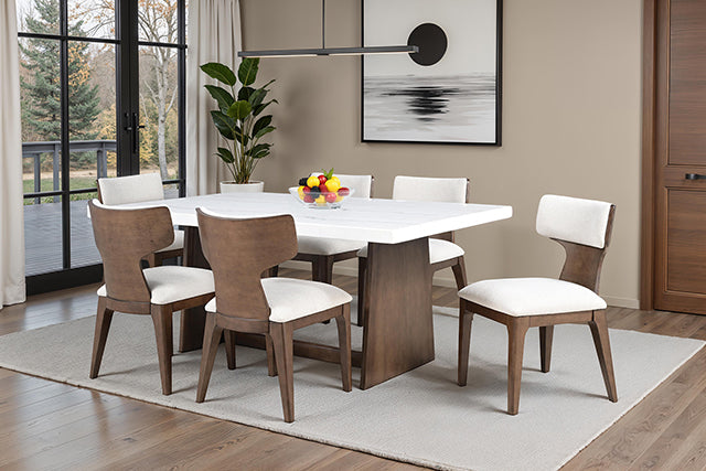 Juego de comedor de 7 piezas Caerwys
