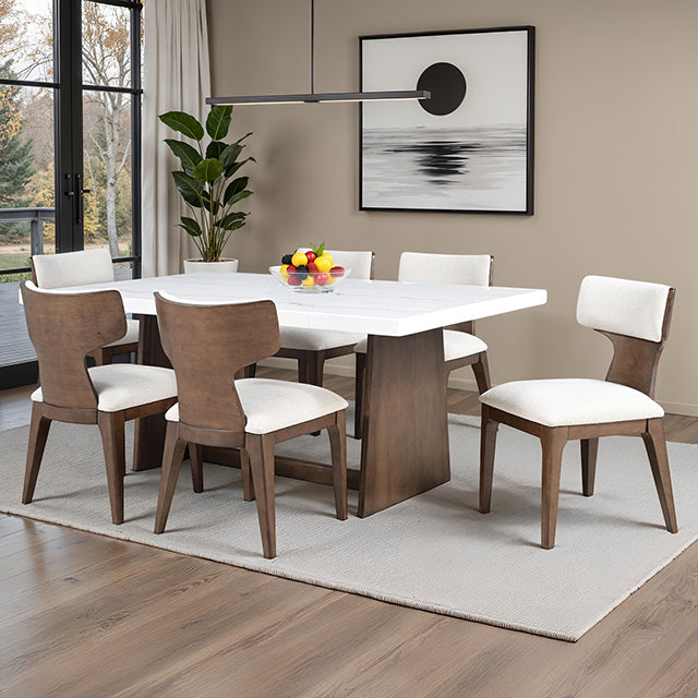 Juego de comedor de 7 piezas Caerwys