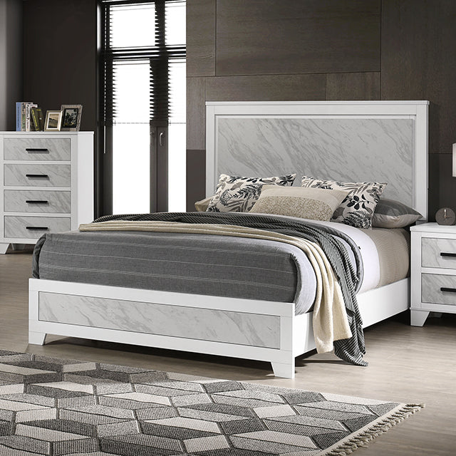 Juego de dormitorio Queen Darlene de 4 piezas