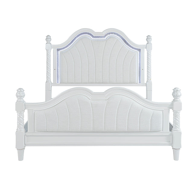 Juego de dormitorio Swindon Queen de 4 piezas
