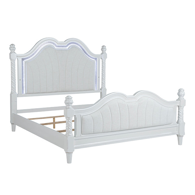 Juego de dormitorio Swindon Queen de 4 piezas
