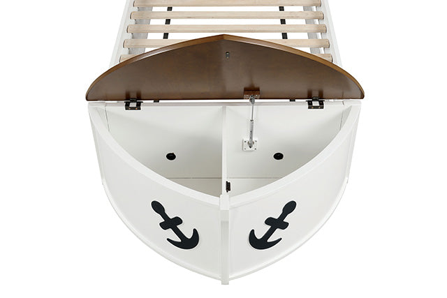 Cama doble con dosel Poseidon