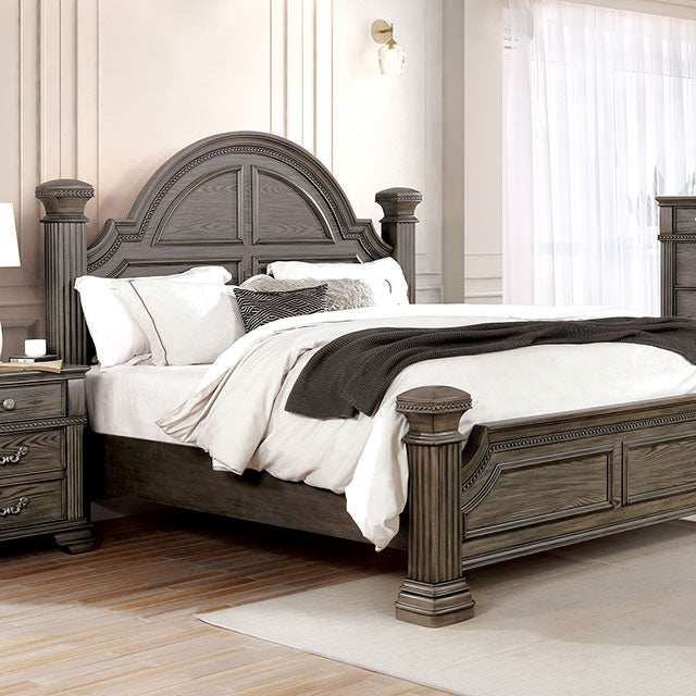 Juego de dormitorio tamaño Queen de 5 piezas Pamphilos