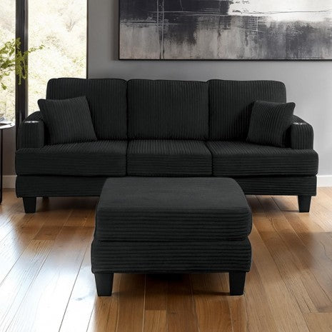 Moretaine Sofa - Black